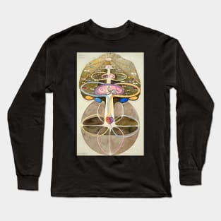 High Resolution Hilma af Klint The Tree Of Knowledge No 1 Series W 1915 Long Sleeve T-Shirt